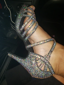 Customer dance shoes pic