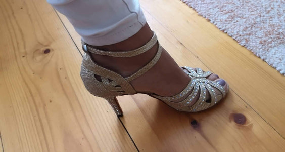 Customer dance shoes pic