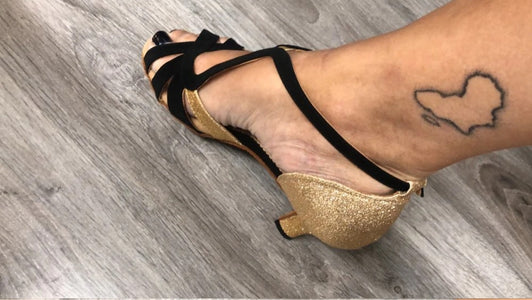 Customer dance shoes pic