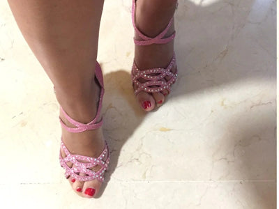 Customer dance shoes pic
