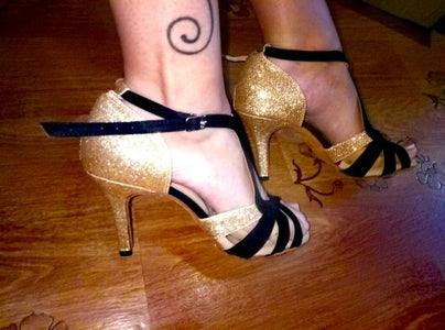 Customer dance shoes pic
