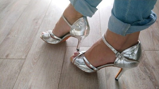Customer dance shoes pic