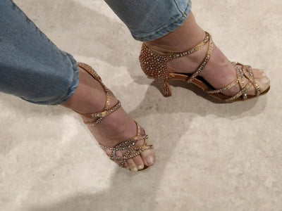 Customer dance shoes pic