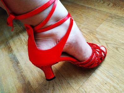 Customer dance shoes pic