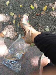 Customer dance shoes pic