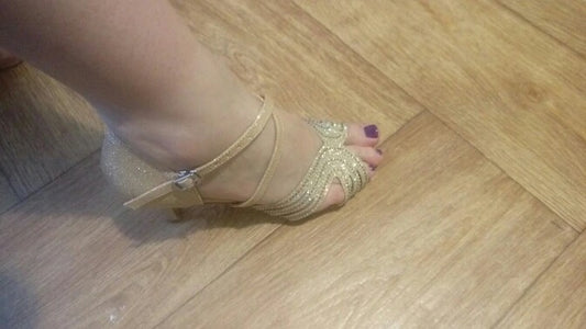 Customer dance shoes pic