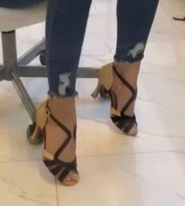 Customer dance shoes pic