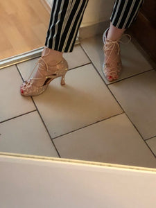 Customer dance shoes pic