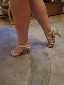 Customer dance shoes pic