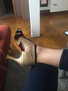 Customer dance shoes pic