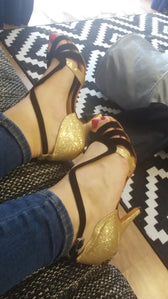 Customer dance shoes pic