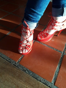 Customer dance shoes pic