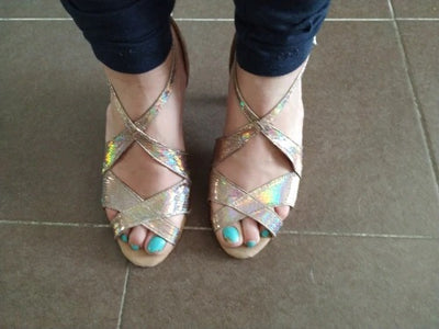 Customer dance shoes pic