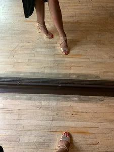 Customer dance shoes pic