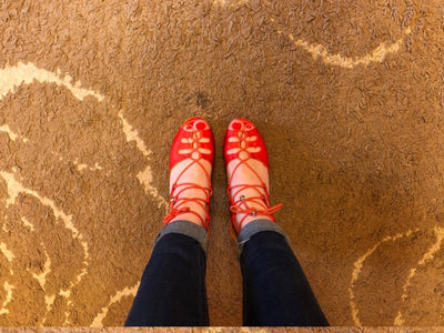 Customer dance shoes pic