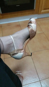 Customer dance shoes pic