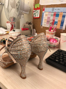 Customer dance shoes pic