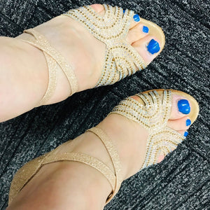 Customer dance shoes pic