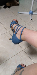 Customer dance shoes pic
