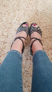 Customer dance shoes pic