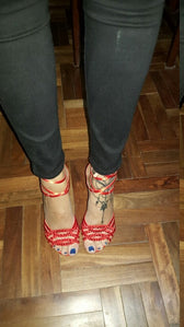 Customer dance shoes pic