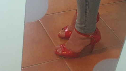 Customer dance shoes pic