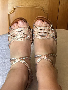 Customer dance shoes pic