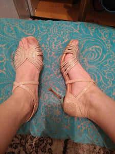 Customer dance shoes pic