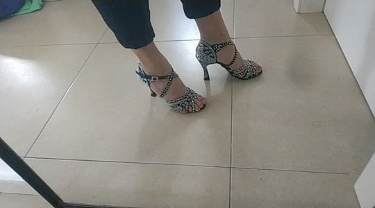Customer dance shoes pic