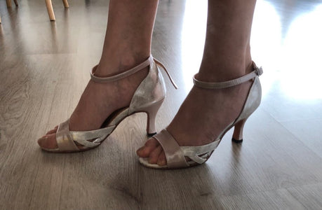 Customer dance shoes pic