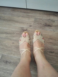 Customer dance shoes pic