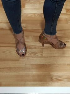 Customer dance shoes pic