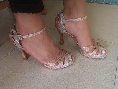 Customer dance shoes pic