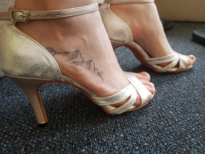 Customer dance shoes pic