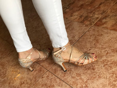Customer dance shoes pic
