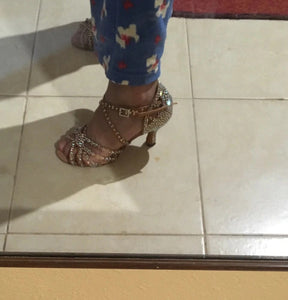 Customer dance shoes pic
