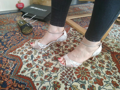 Customer dance shoes pic