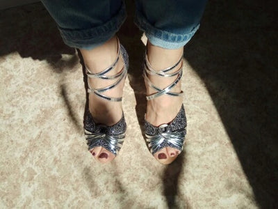 Customer dance shoes pic