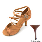 MELINDA Caramel - Satin