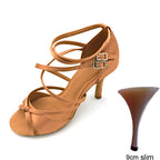 MELINDA Caramel - Satin