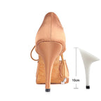 TATIANA Bronze - Ajustable & Platform