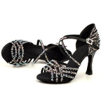 GLORIA Black - Strass