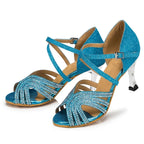 JOSIE Turquoise - Strass & Metal