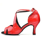 ANICIA Rouge - Faux Reptile