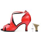 ANICIA Rouge - Faux Reptile