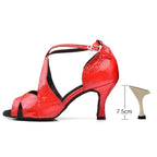 ANICIA Rouge - Faux Reptile