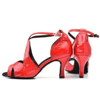 ANICIA Rouge - Faux Reptile