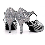 PRISCILLA Black - Strass & Platform
