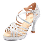 PRISCILLA Silver - Strass & Platform