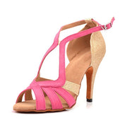 TERESSA Pink & Gold- Bicolor - Best Dance Shoes ☆ Selection